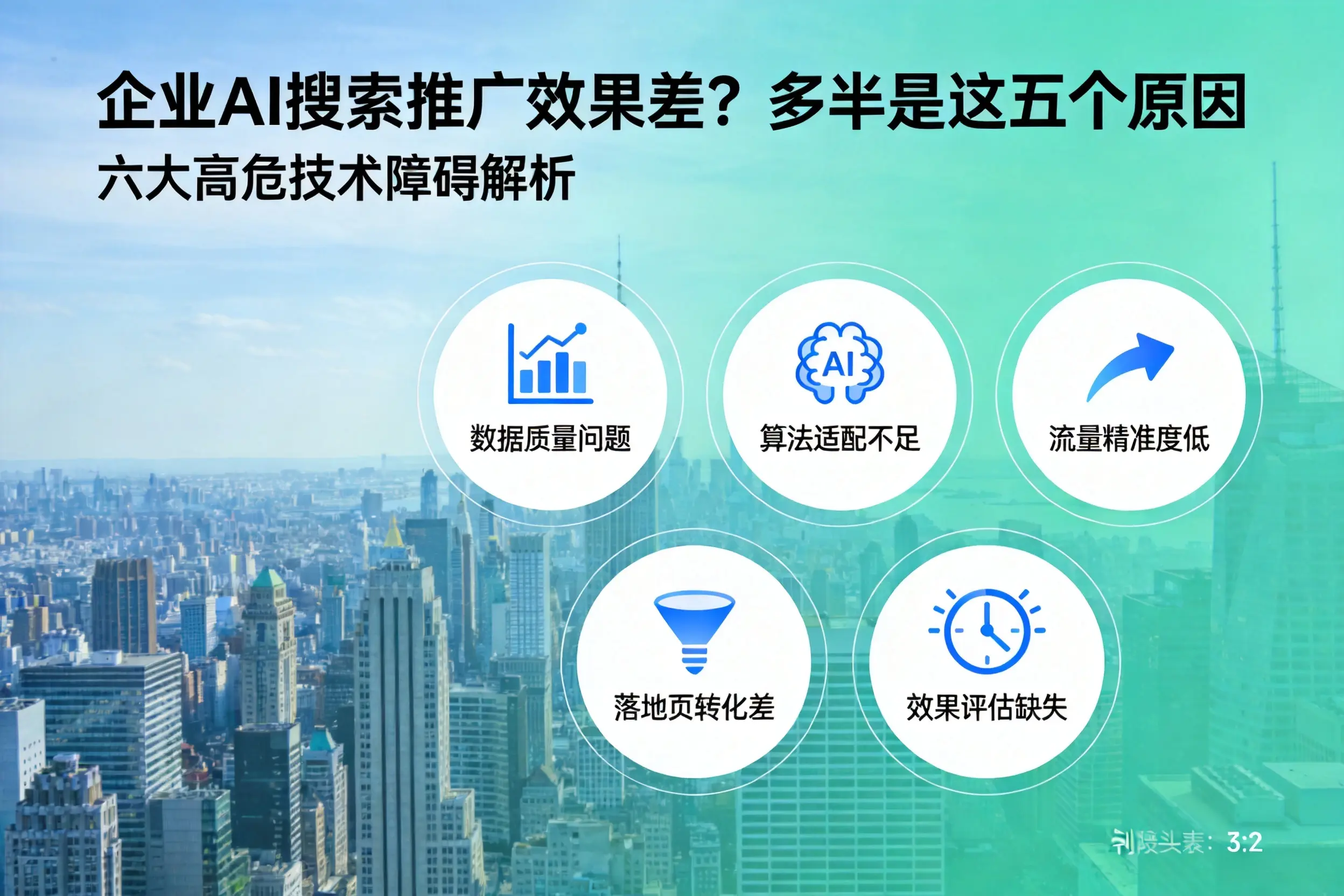 石首企业AI搜索推广效果差？多半是这五个原因
